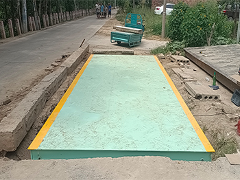 周口市扶溝縣李田村農(nóng)業(yè)合作社30噸地磅