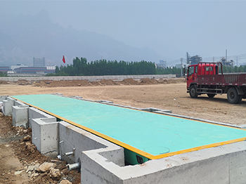 河南大岸建設(shè)：焦作沁陽(yáng)工程項(xiàng)目100噸地磅